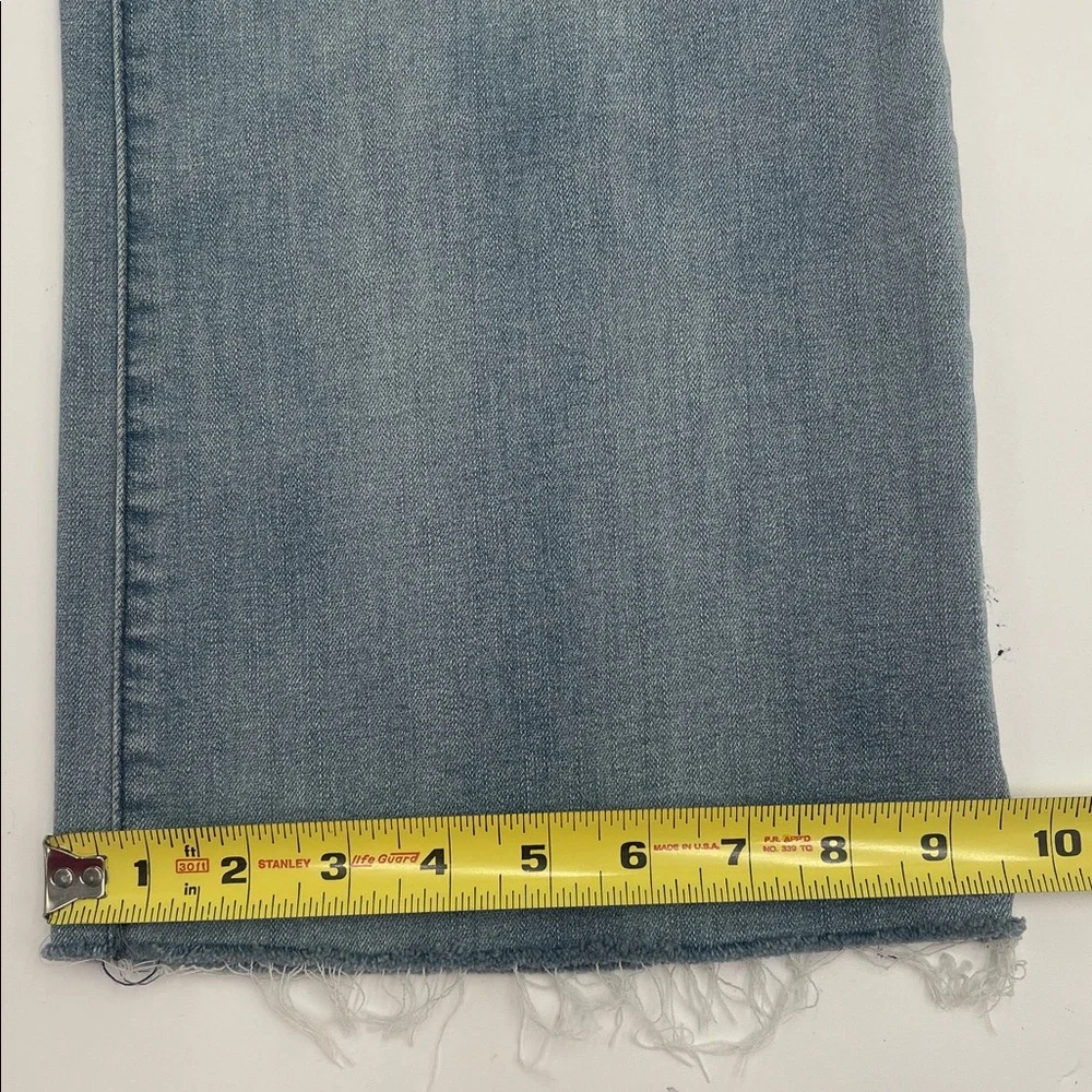 Democracy “Ab”solution Wide Leg Jeans Size 2 Light Wash - Picture 9 of 9